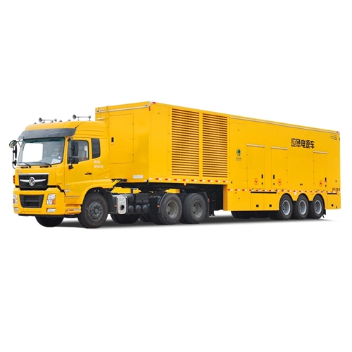 mobile power generator truck