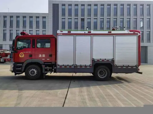 water tanker fire truck