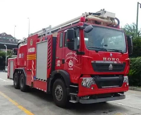 water tower fire truck
