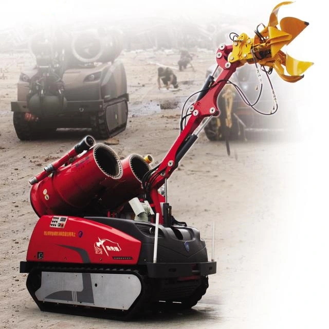 Fire Rescue and Demolition Robot